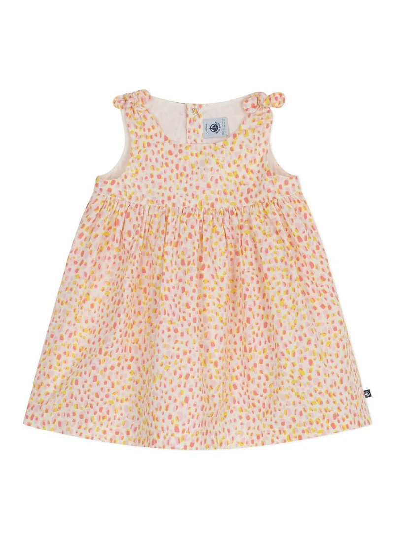 Petit Bateau Babies' sleeveless printed cotton dress